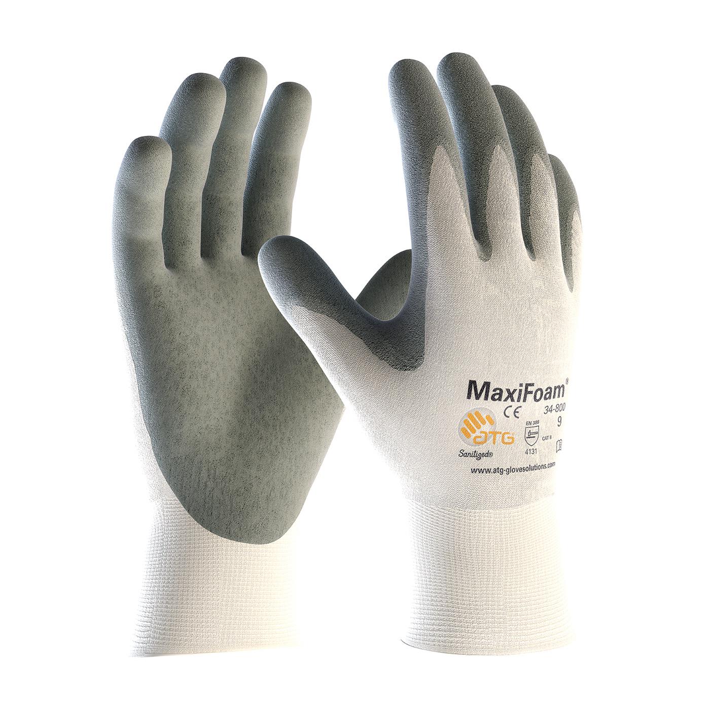 G-TEK MAXIFOAM FOAM NITRILE PALM COAT - Nitrile Coated Gloves